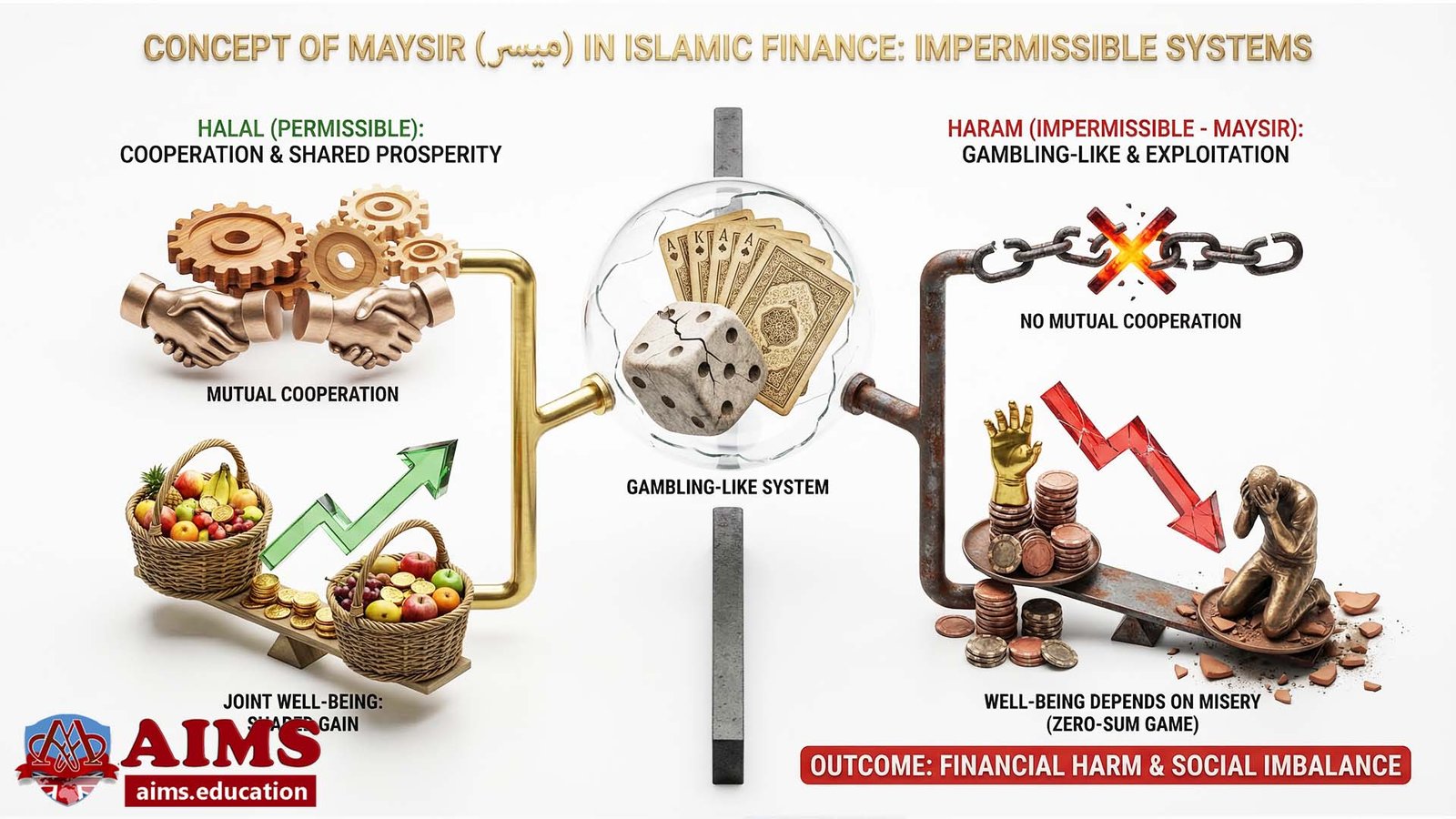 maysir in Islamic banking and finance