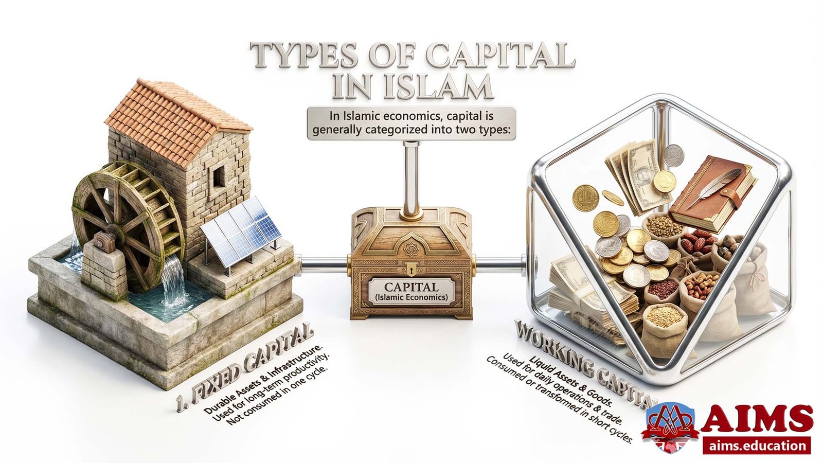 types of capital in Islam