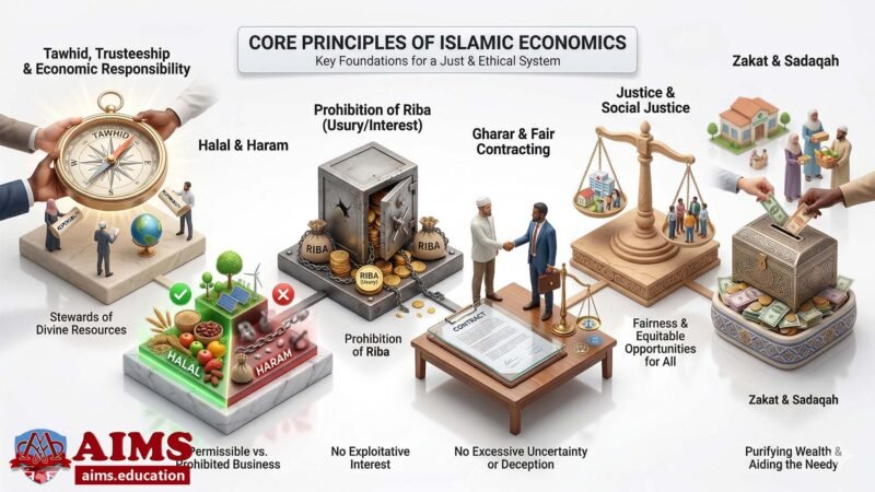 Islamic Economic System - Key Principles of Islamic Economics | AIMS