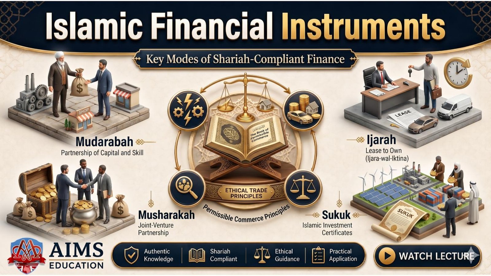 Islamic financial instruments - Islamic banking products explained