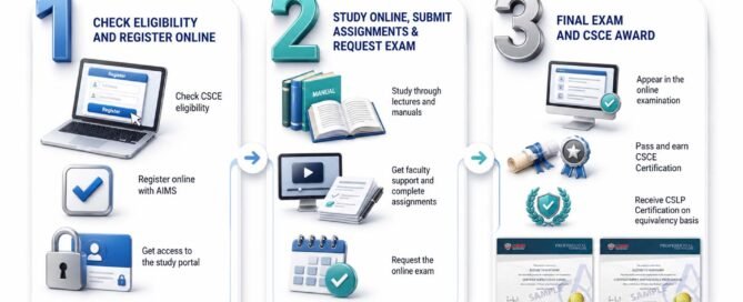 Certified Supply Chain Expert CSCE online certification process