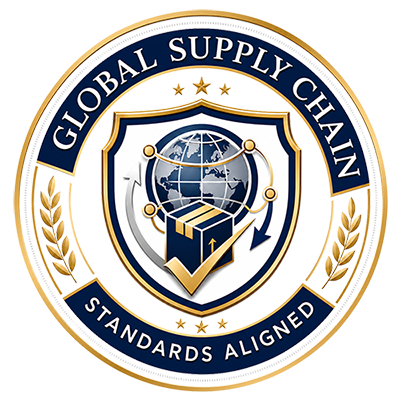 Supply Chain Management Certification Online | AIMS Education global supply chain standard compliance aims logo