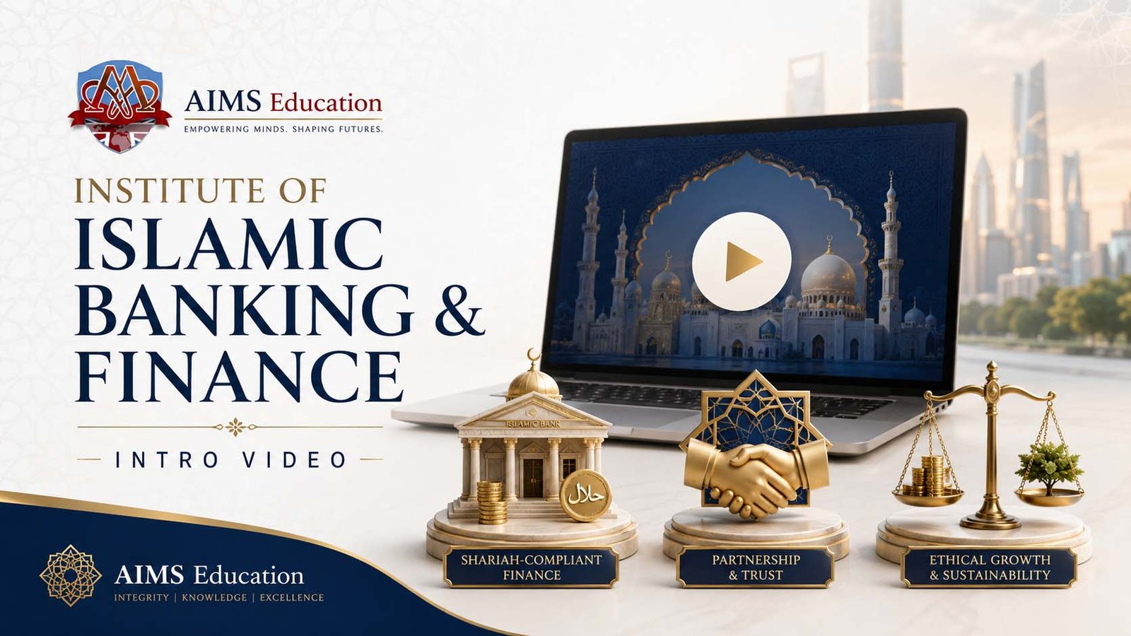 Accredited Institute of Islamic Banking and Finance video cover for AIMS programs