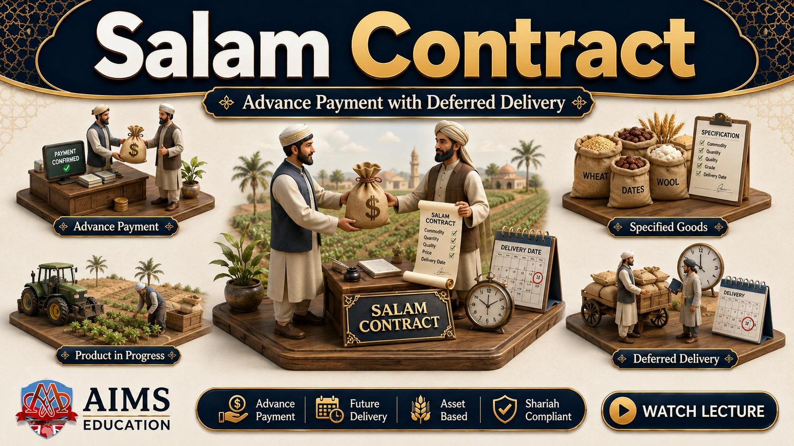 salam contract in Islamic banking and finance