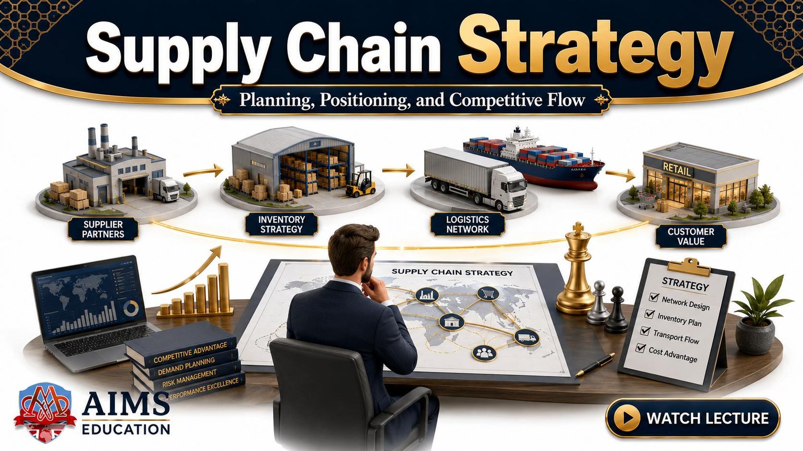 strategic supply chain management - how to build supply chain strategies - with examples
