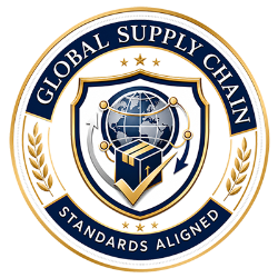 global supply chain standard compliance of aims - logo