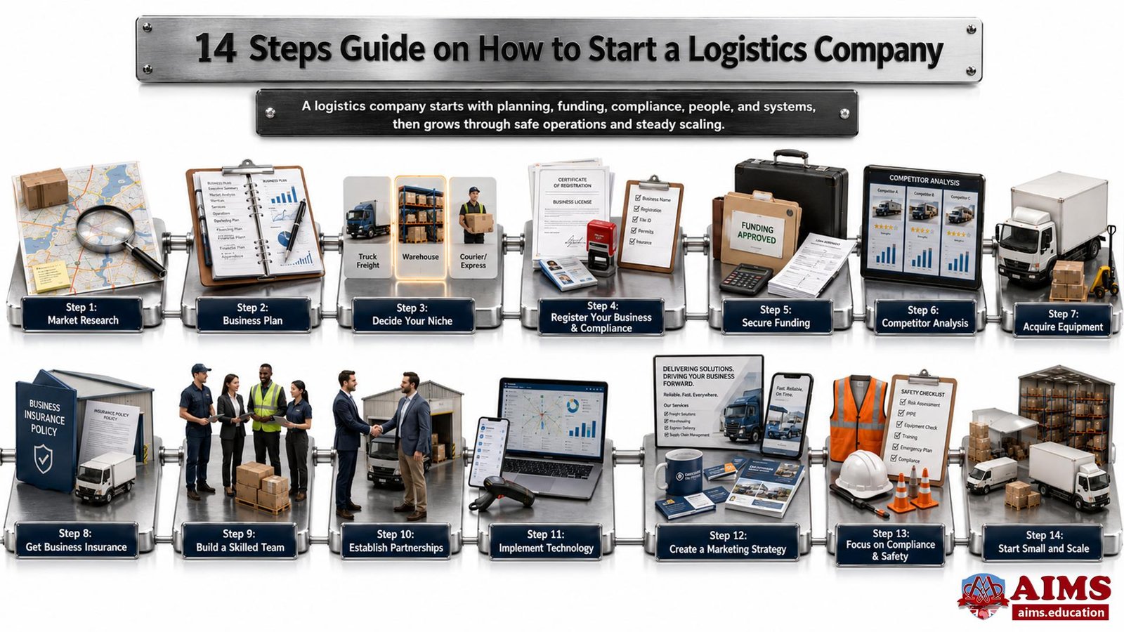 how to start logistics company how to start logistics company