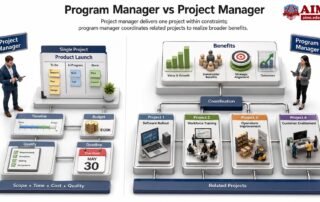 Program Manager vs Project Manager comparison and key difference