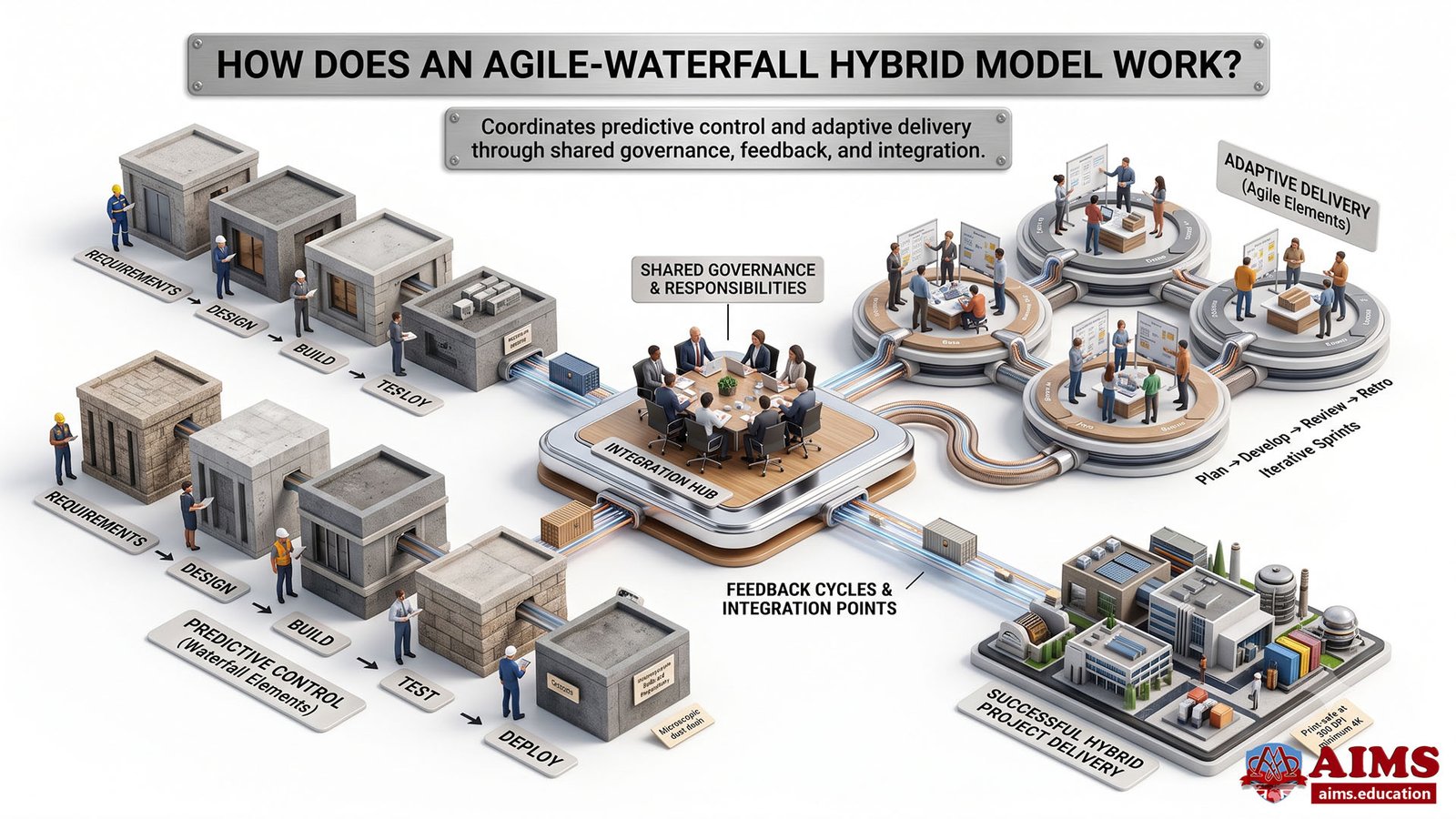 agile waterfall hybrid